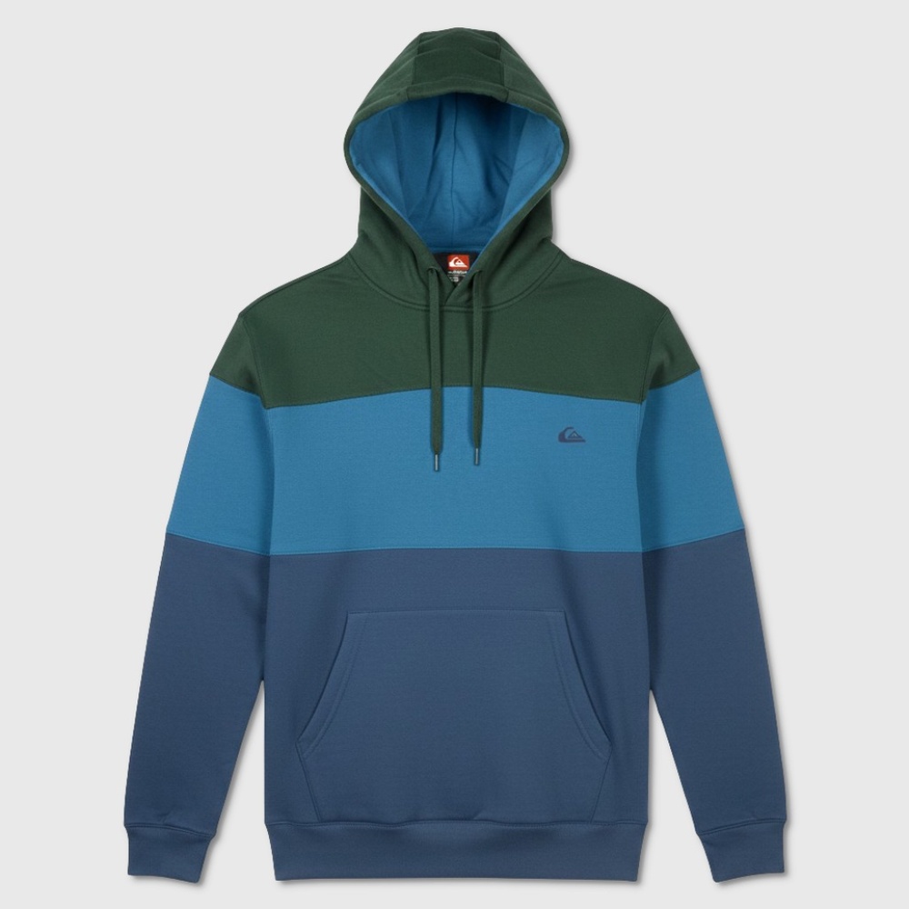 Quiksilver Colorblock Hoodie - NWT Mens Size Large Multicolor -‎ #48422-C5*
